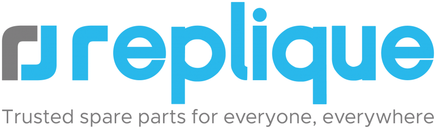 Replique, Trusted spare parts for everyone everywhere - Logo