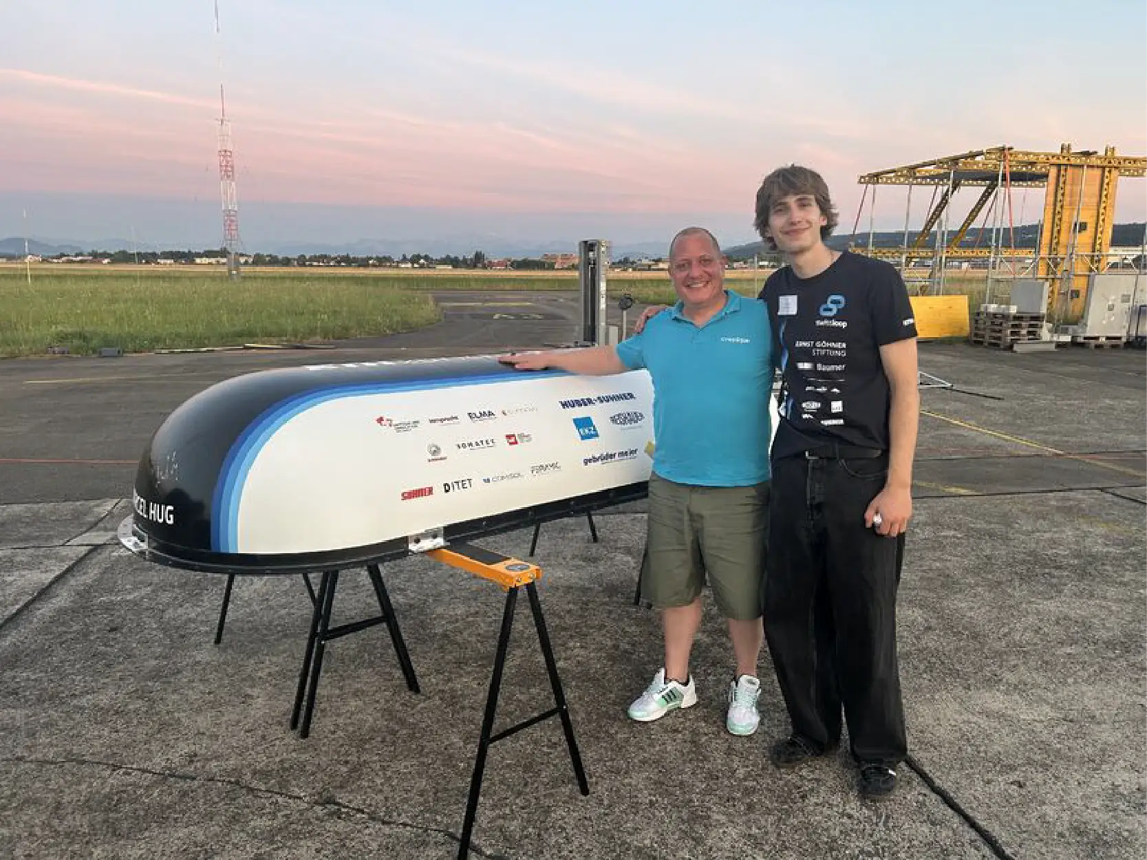 Swissloop hyperloop pod tooling